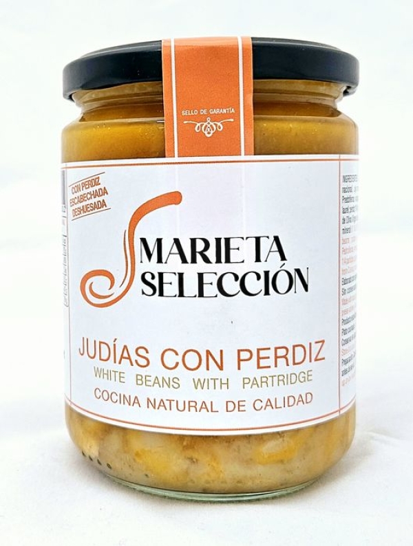JUDIAS CON PERDIZ DESHUESADA M.SELECCION JUDIAS CON PERDIZ DESHUESADA M.SELECCION